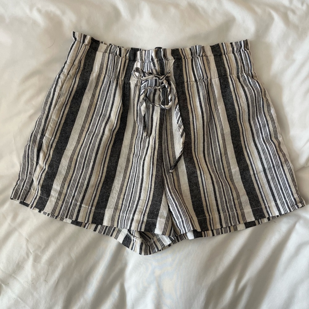 Neutral Paper Bag Shorts